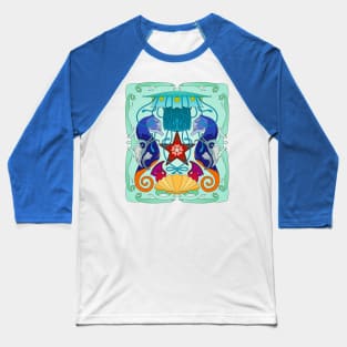 Sea life panoply Baseball T-Shirt